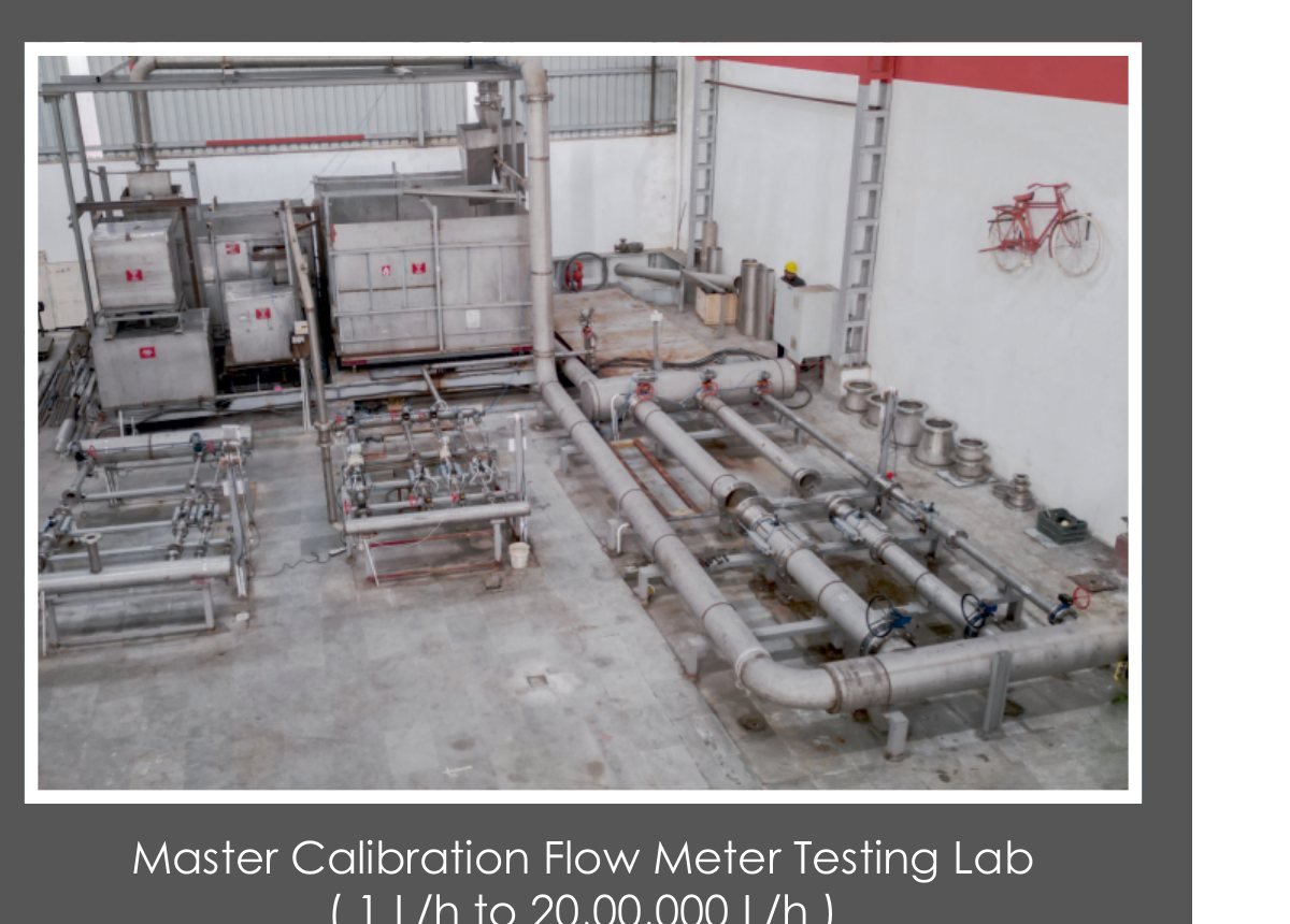 Master Calibration Flow Meter Testing Lab